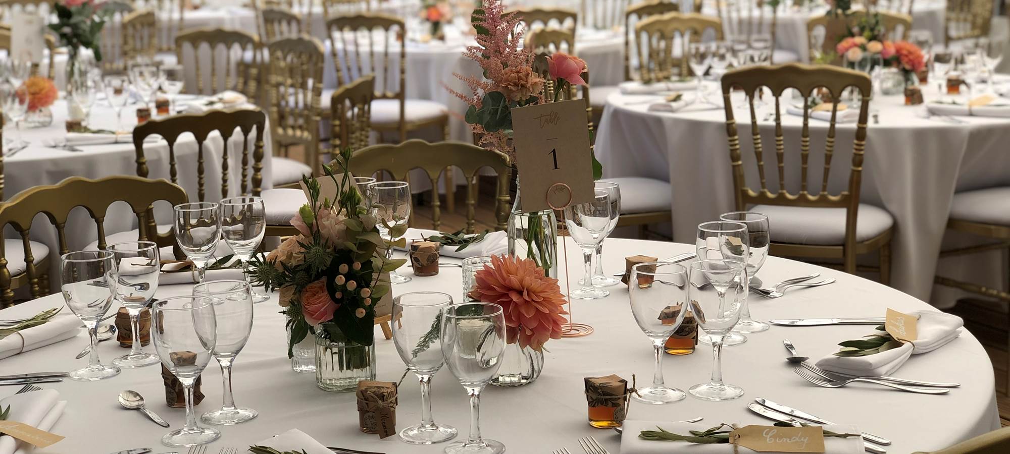 Réception privée - Exclusivité de la Villa Rochette