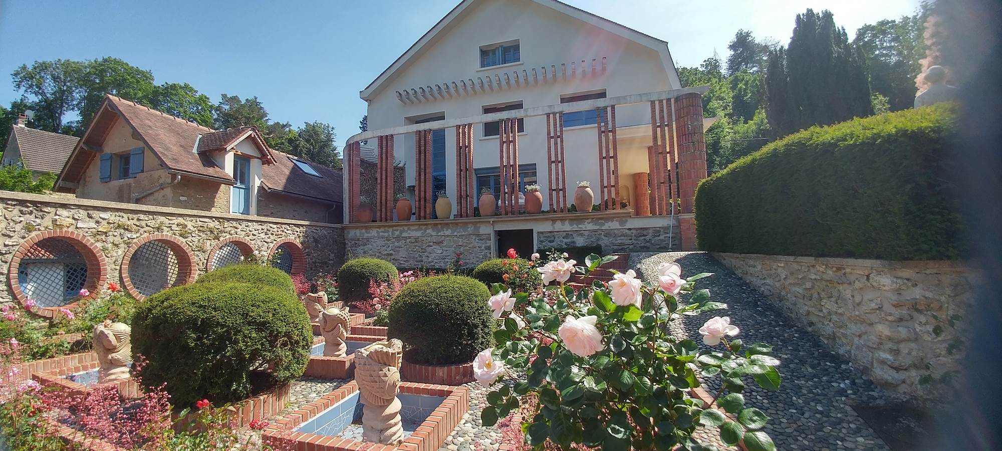 Façade côté jardin