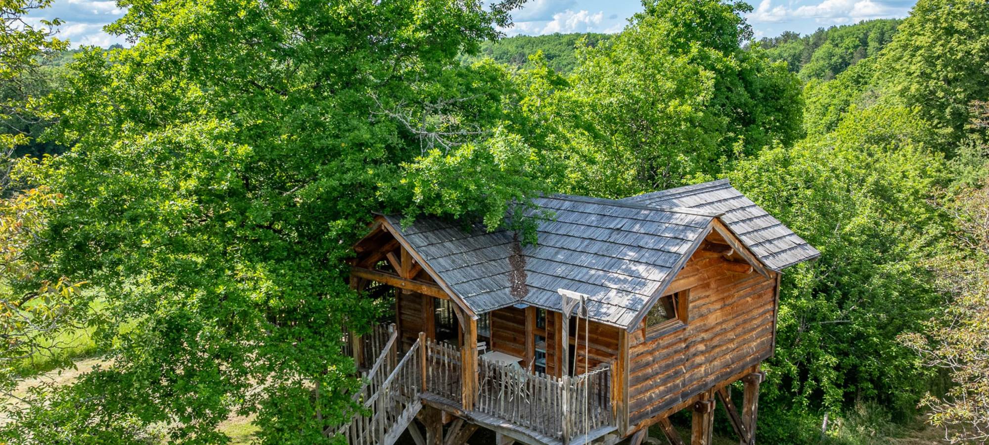 INYAQAB Il n'y a qu'à Banne Petite Cabane perchée dans les arbres