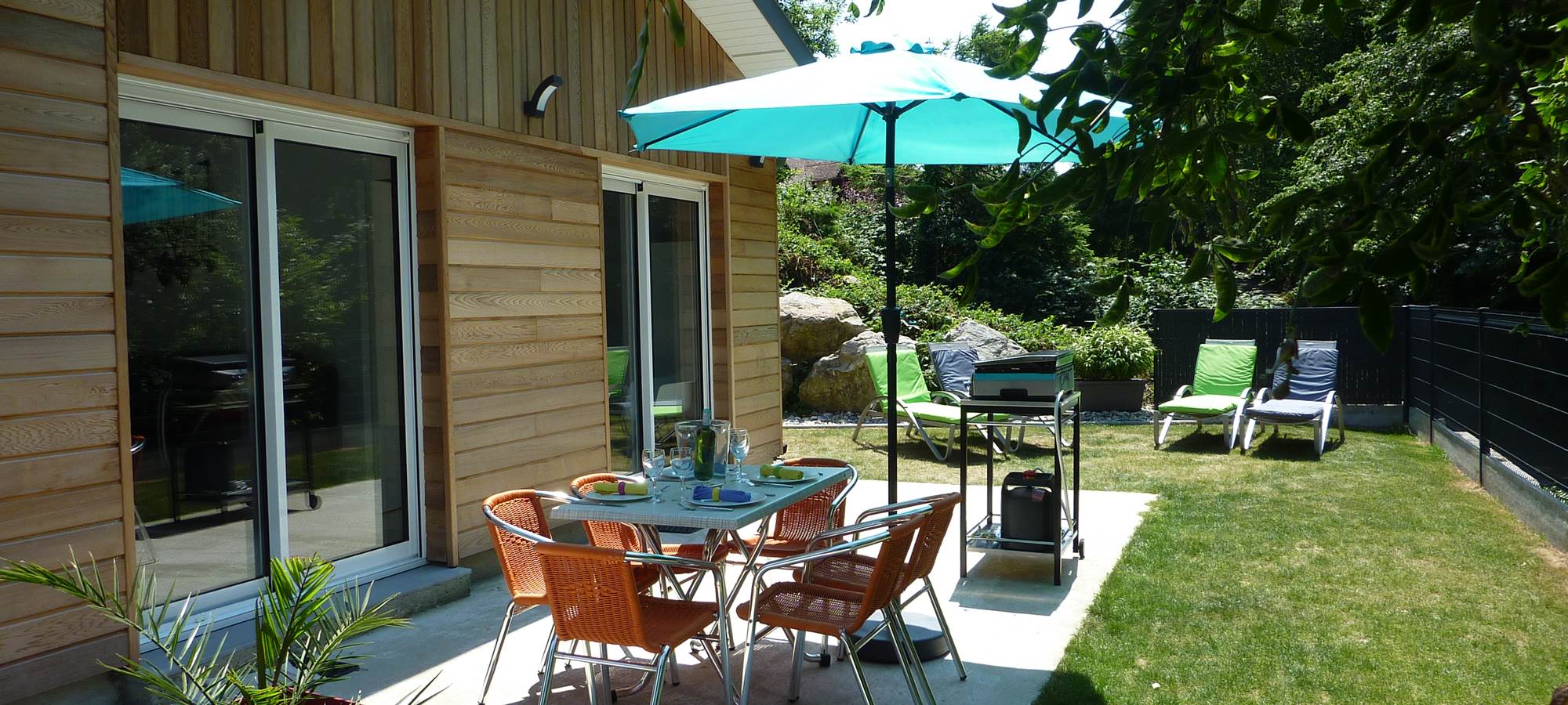 Le Meublé 4**** "Les Aigrettes" à St Valéry/Somme. 4 personnes 2 chambres.