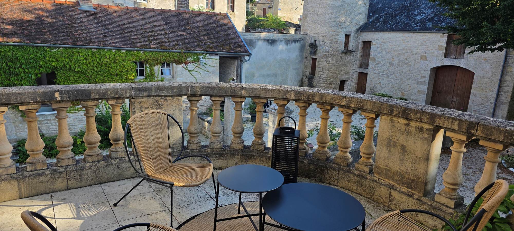 terrasse privative de la Suite terrasse