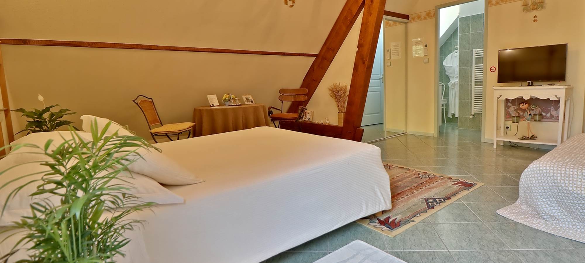 Chambre double Confort Le Pas de l' Âne Saint Ondras