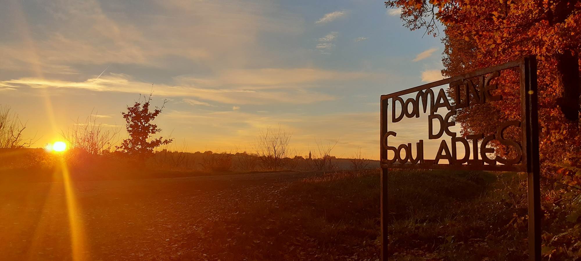 Un coucher de soleil à couper le souffle