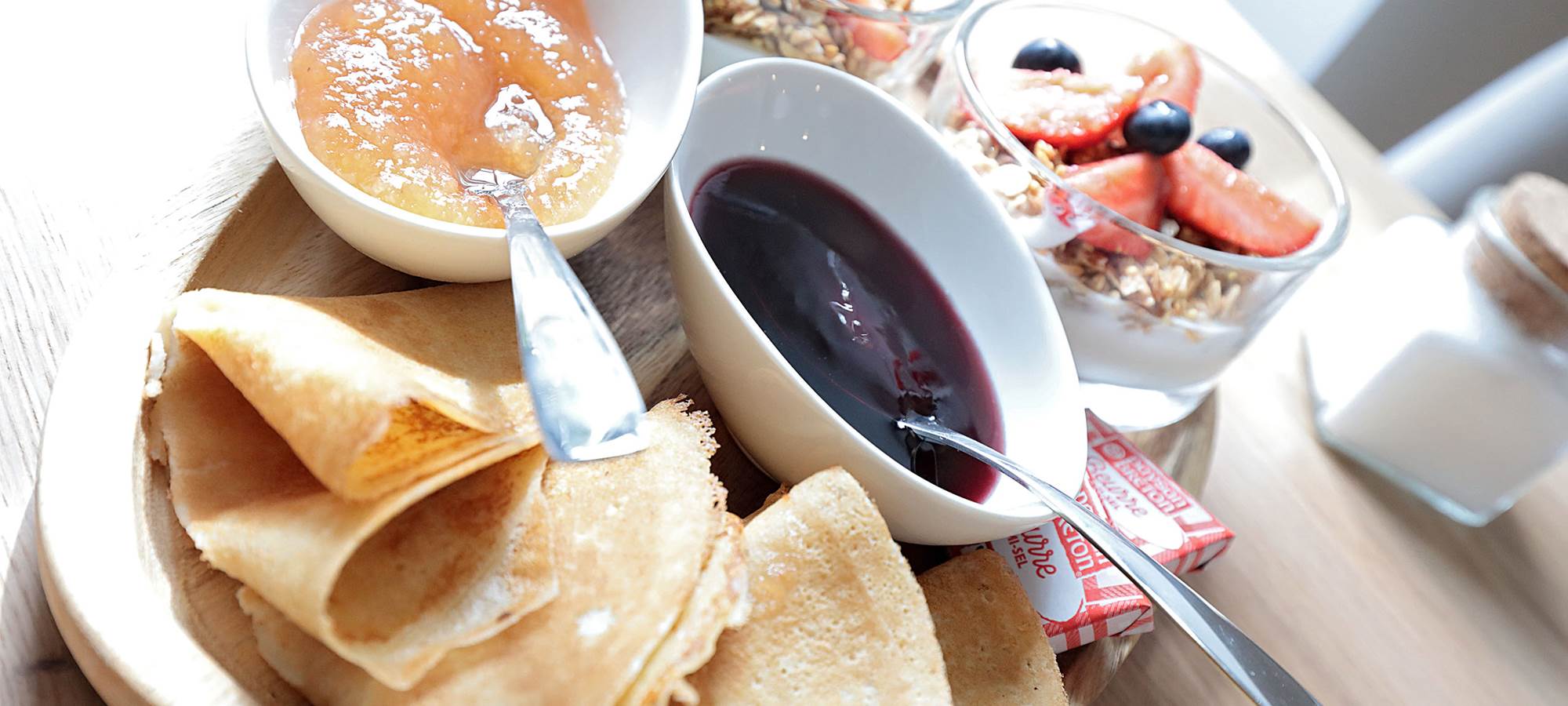 Planche petit déjeuner