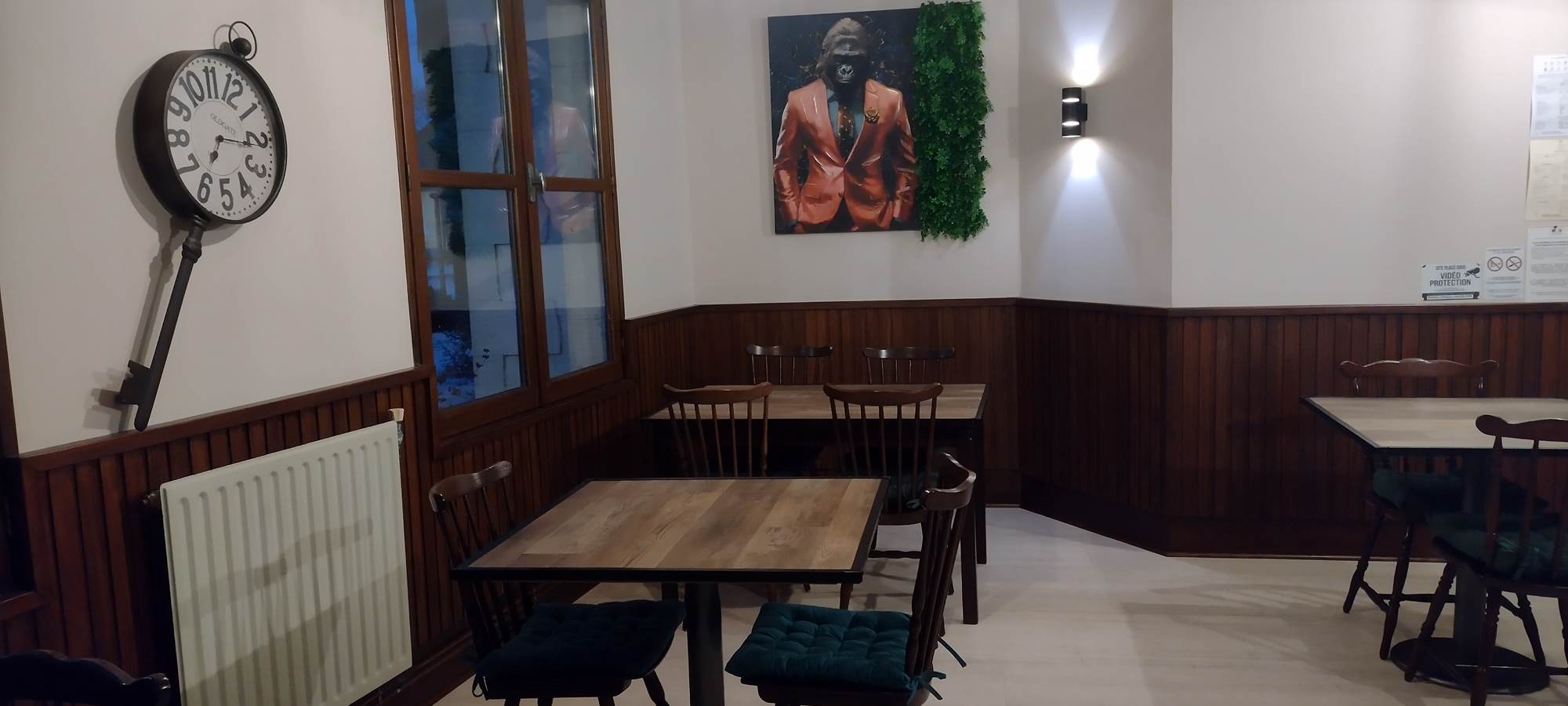 La salle du petit déjeuner