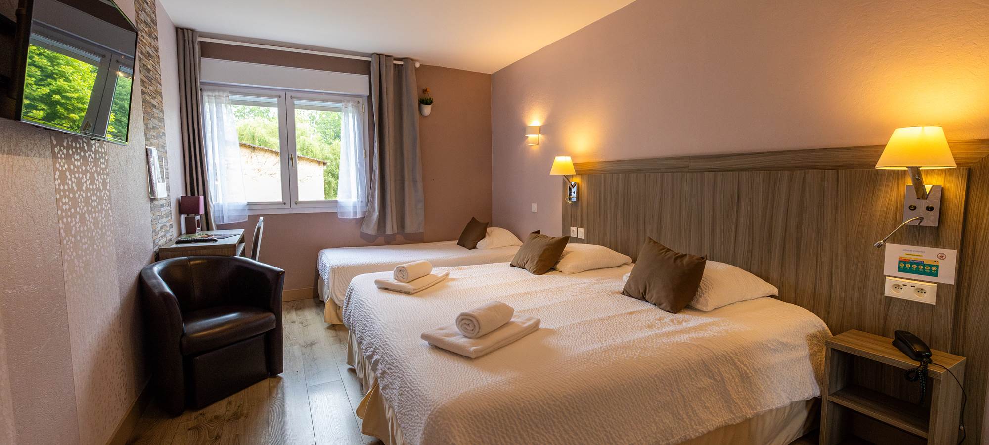 CHAMBRE triple