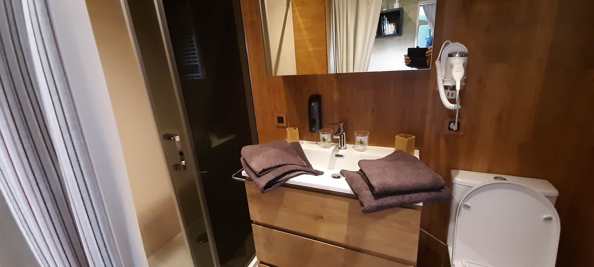 Roulotte: salle de bain