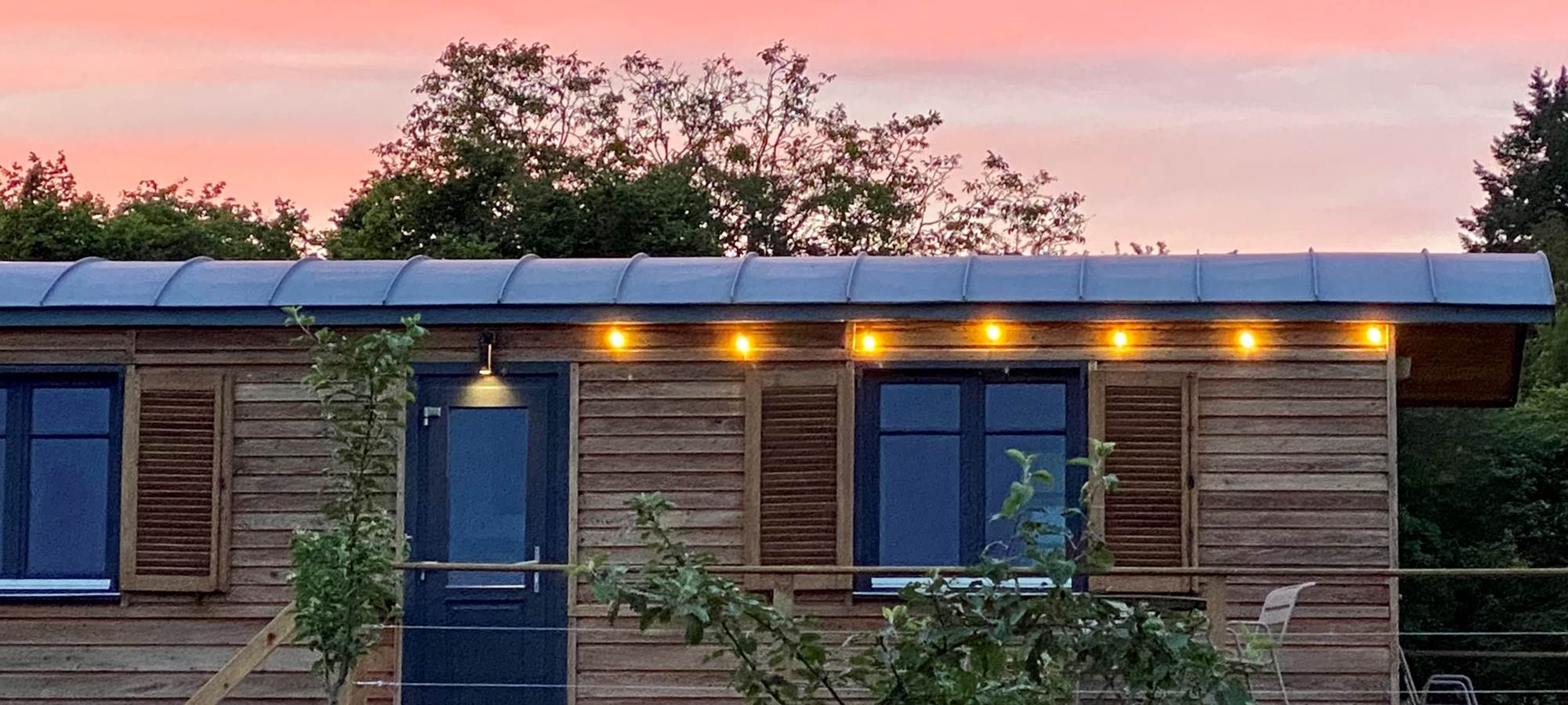 Les terres de la chouette, la Roulotte du Verger (3 personnes)