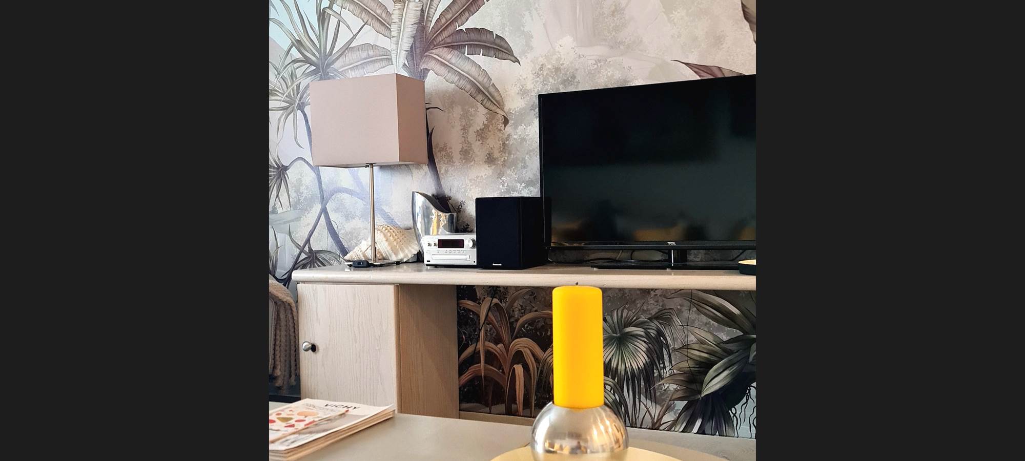 VILLA DU LAC VICHY - salon TV