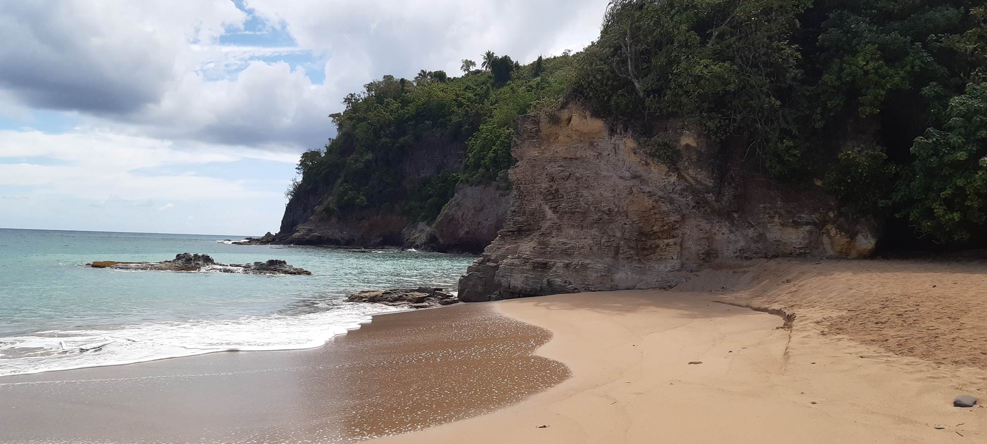 Plage Anse Tillet cotè droit