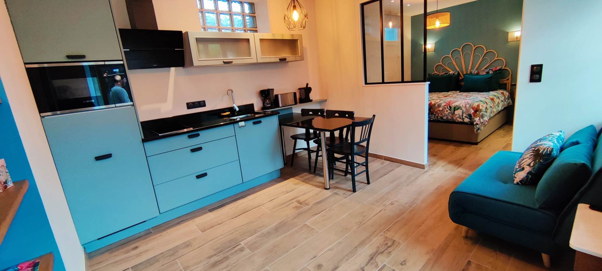 Meublé de tourisme - vue d'ensemble - La Drouette