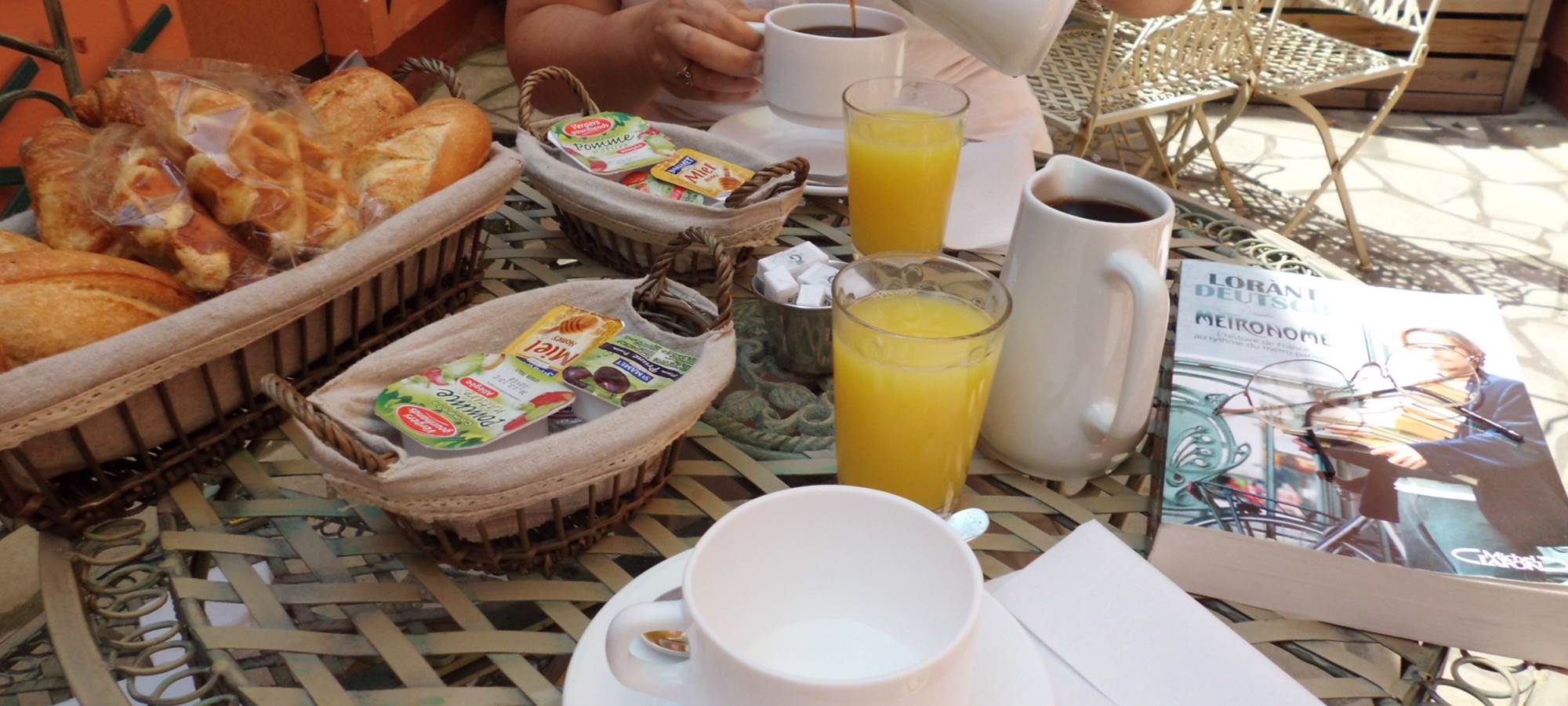 Un copieux petit déj