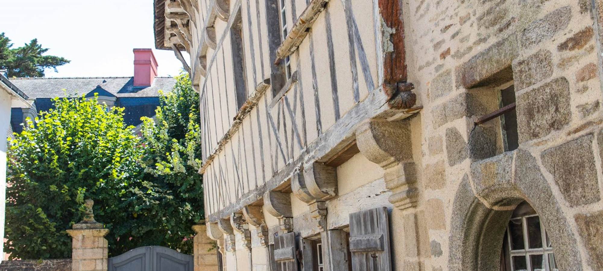 Maison à colombages dans le vieil Hennebont