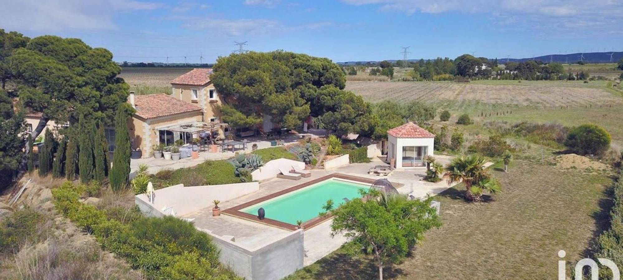 Vue aérienne Sud-Ouest