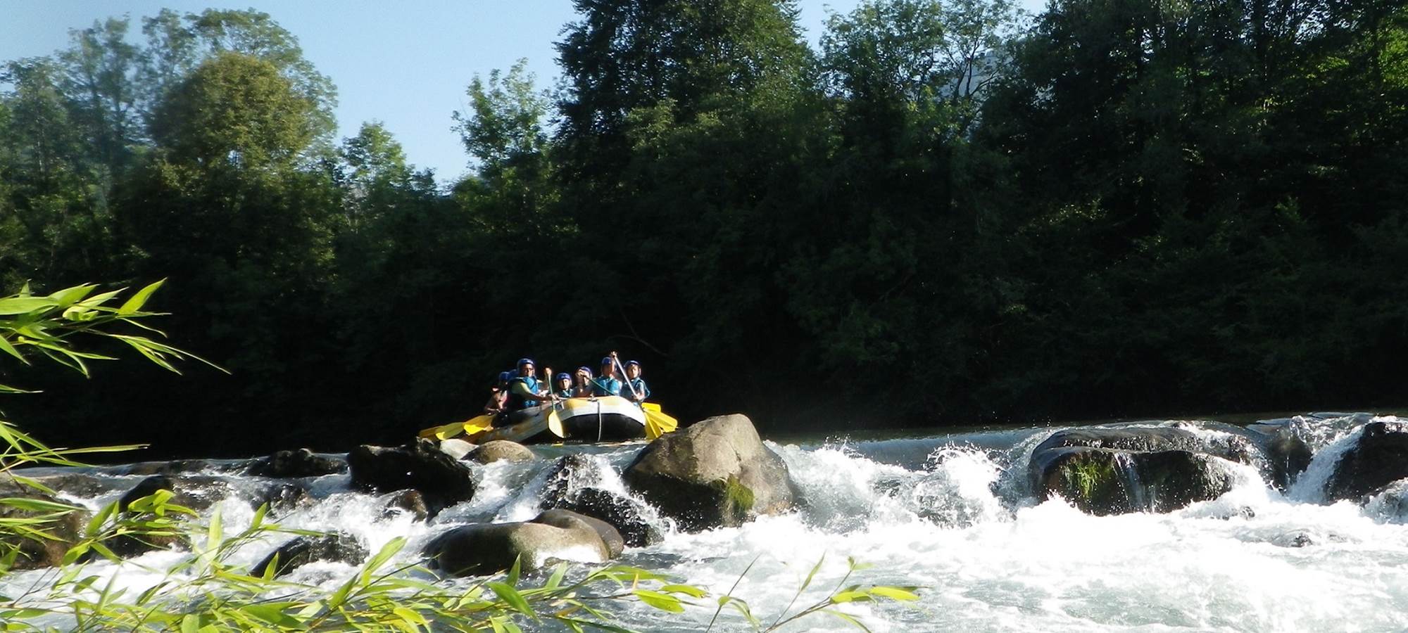 sensation rafting evasi'eau