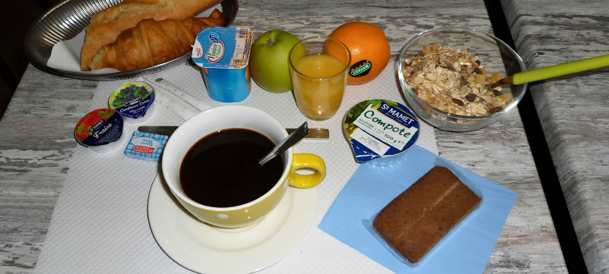 Petit déjeuner Self Hotel Jean Bart