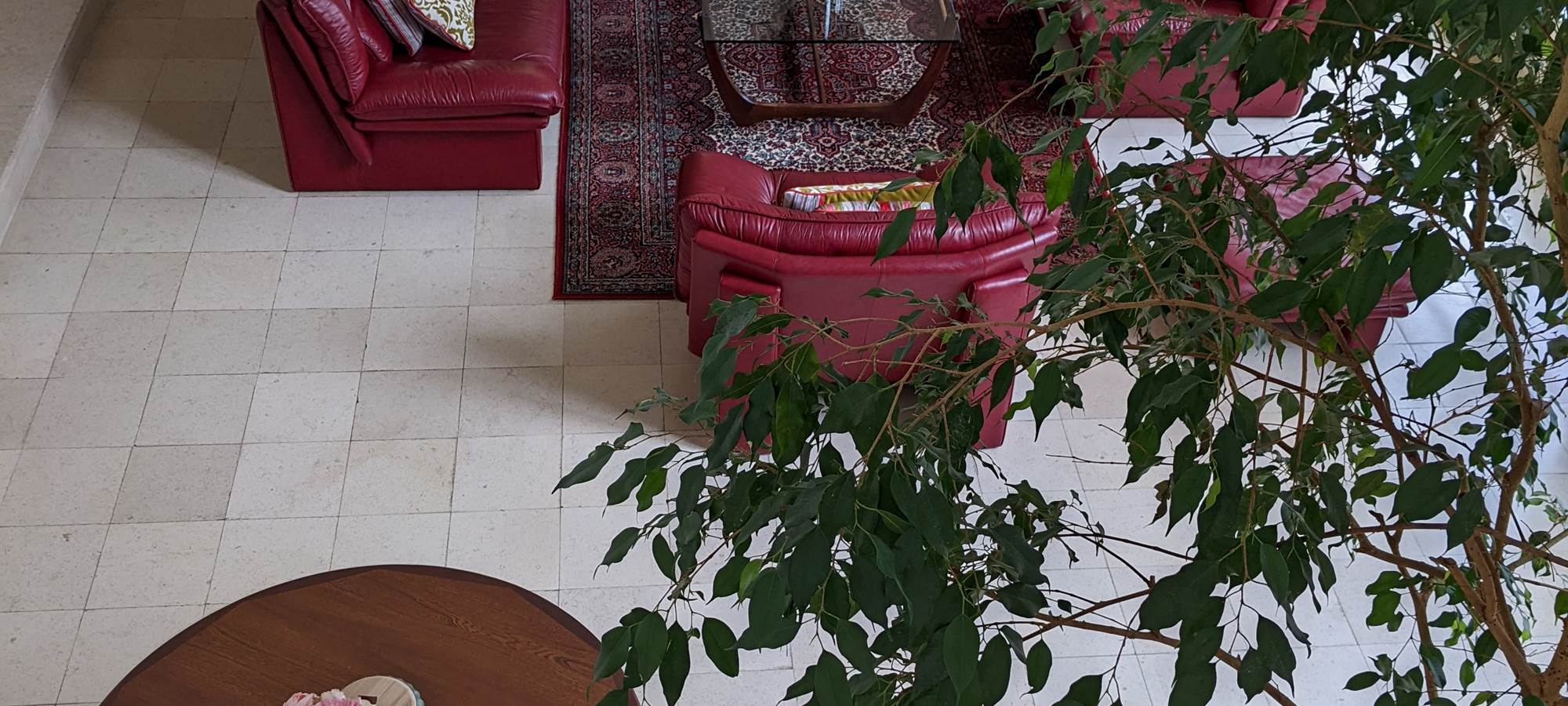 vu sur la réception