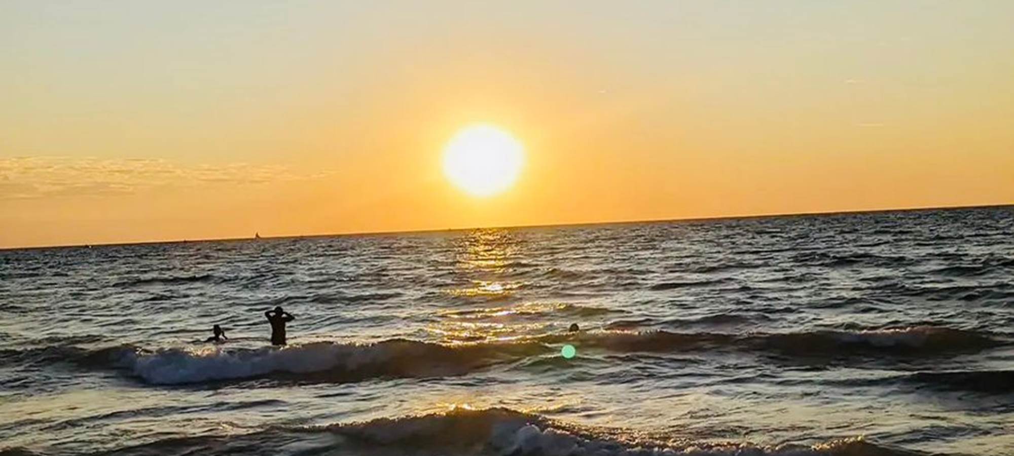 Coucher de soleil - Grand pavois