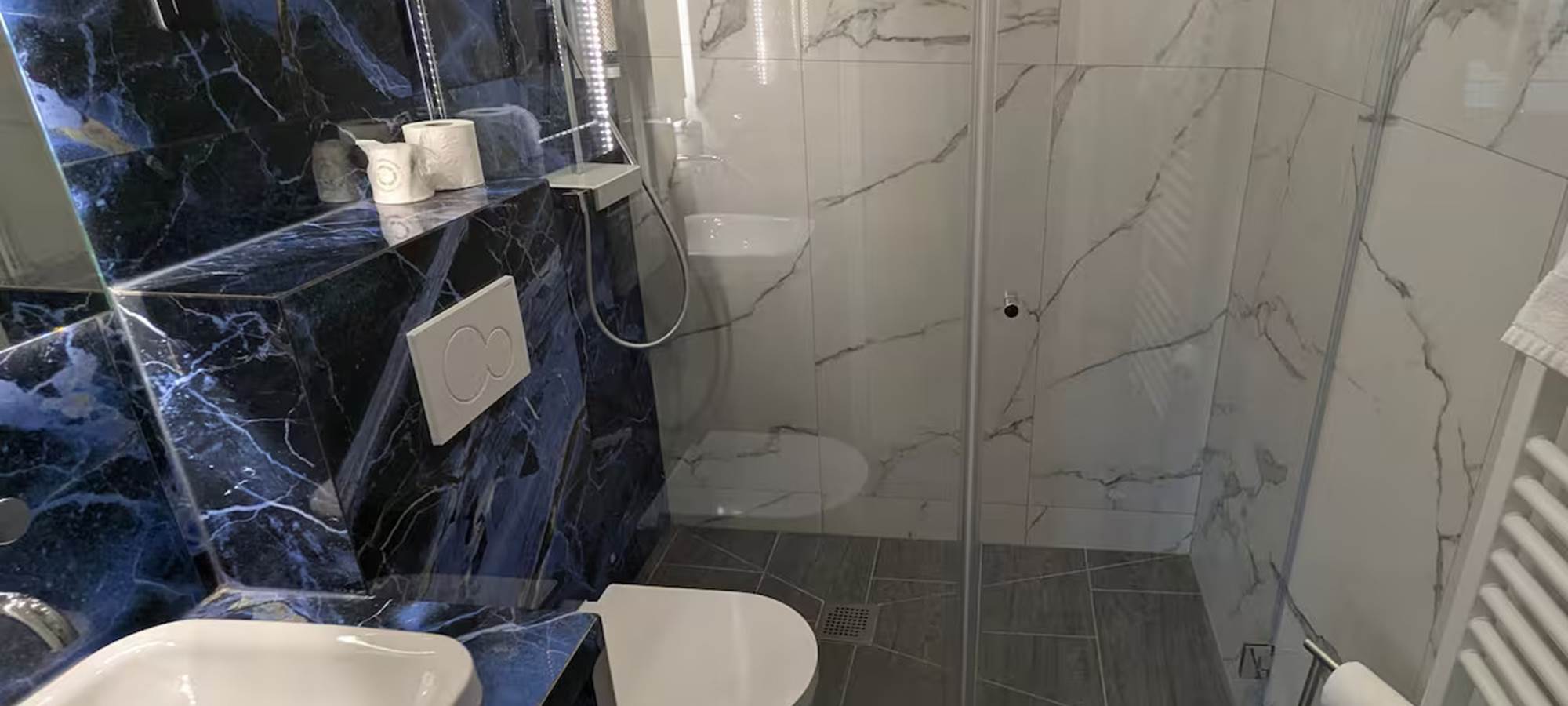 Salle de Bain privative Hotel Jean Bart Paris 6