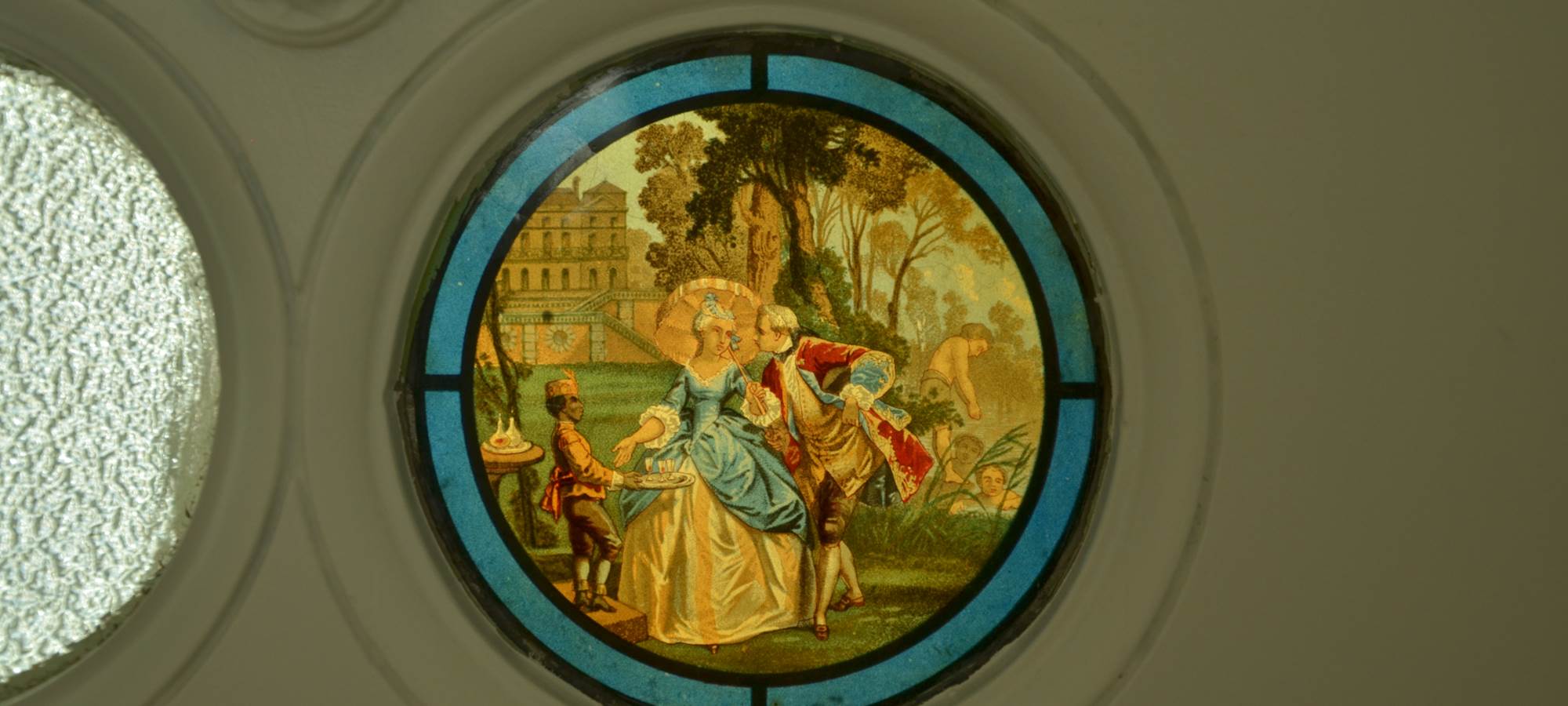 Détail chromo décoration d'origine