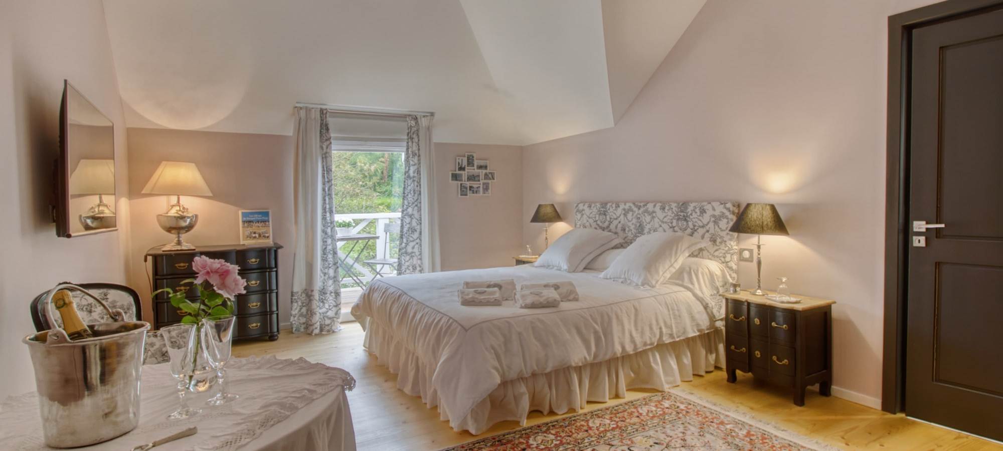 Ambiance Boudoir - Villa Vent Couvert - Le Touquet