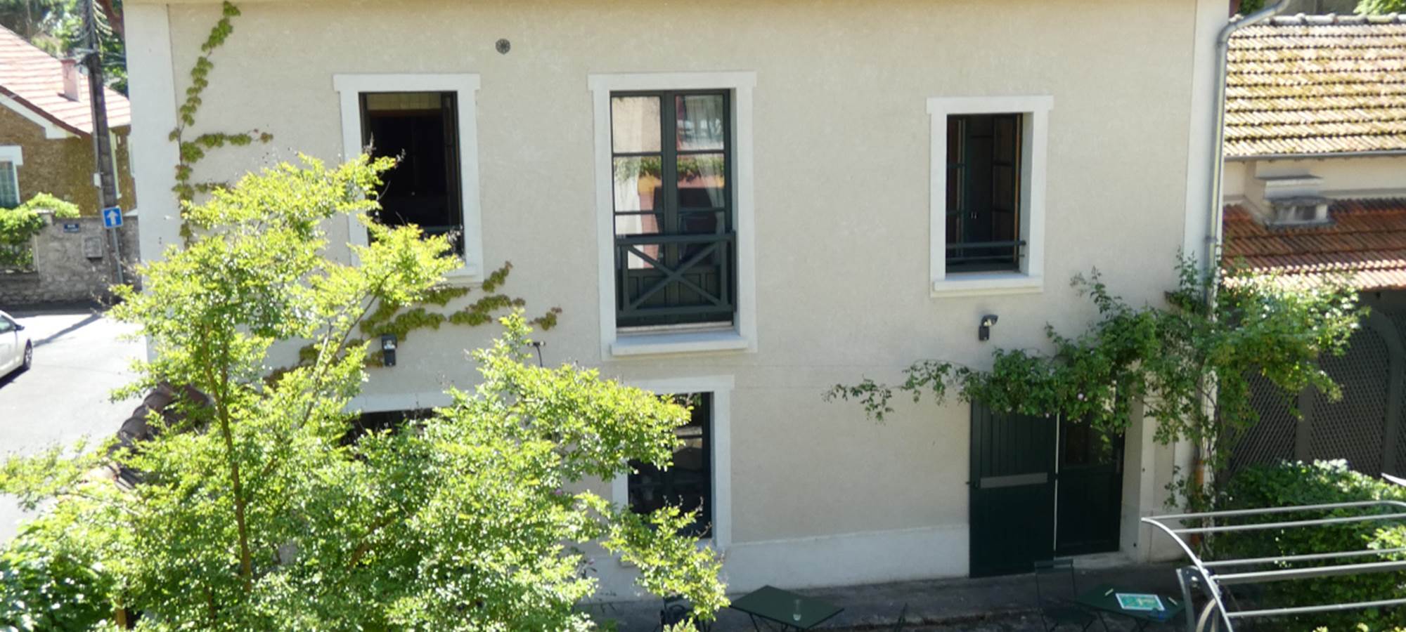 Les chambres d'hôtes de l'Orangerie St Martin_ batiment de gauche