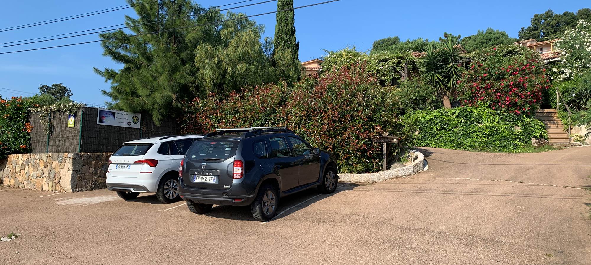 Parking gratuit, 1 pour chaque chambre