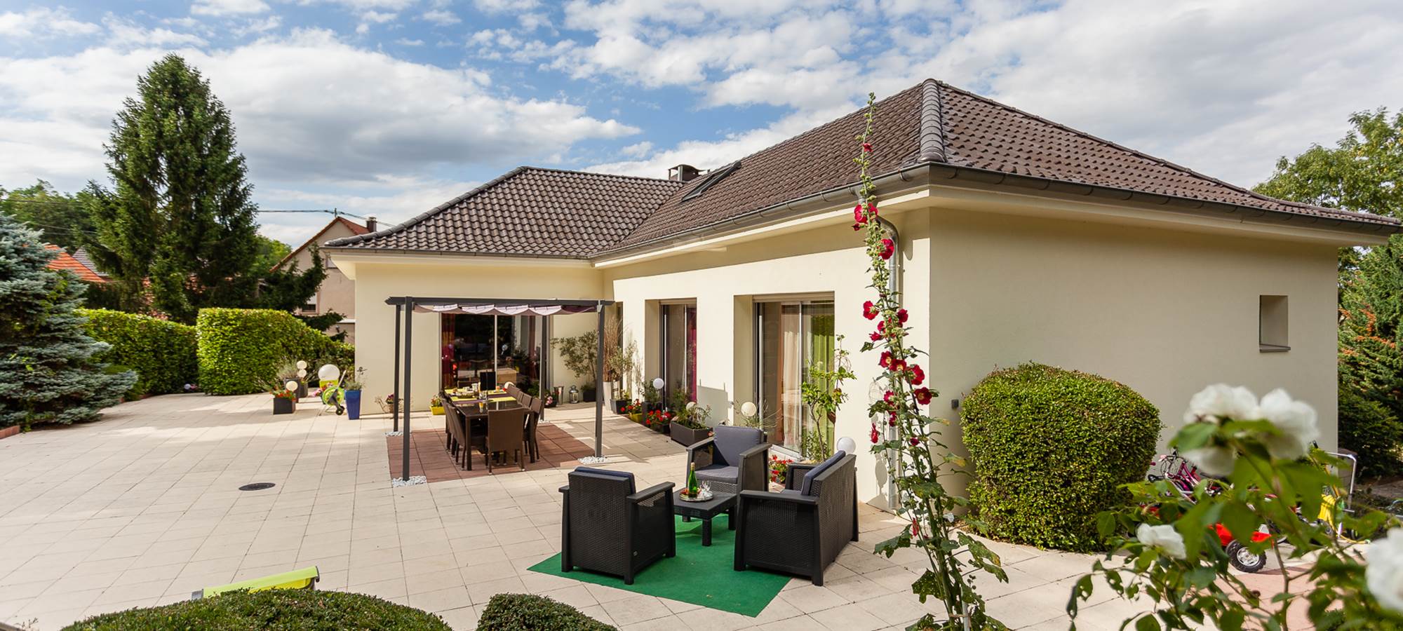 Maison d'Hôtes La Rose Trémière en Alsace