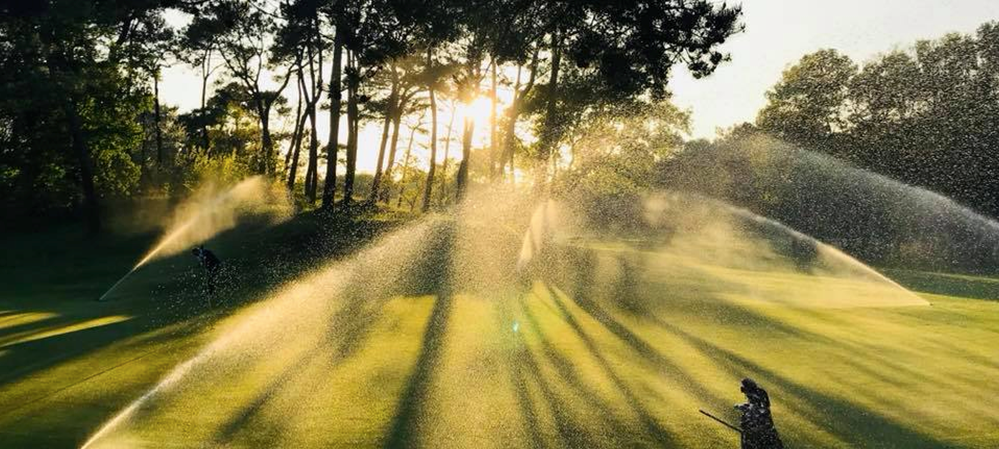 parcours de golf au bout du jardin