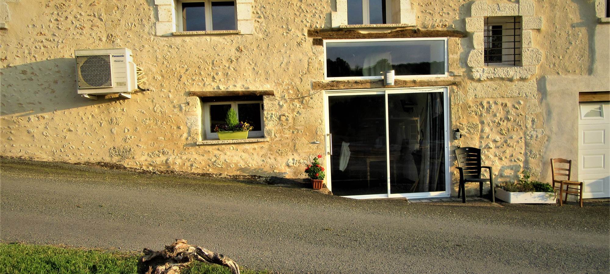 entrée du "gîte intimité"