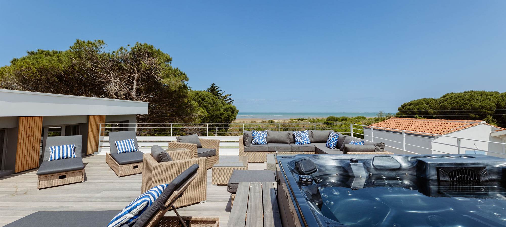 Terrasse vue mer XO 17