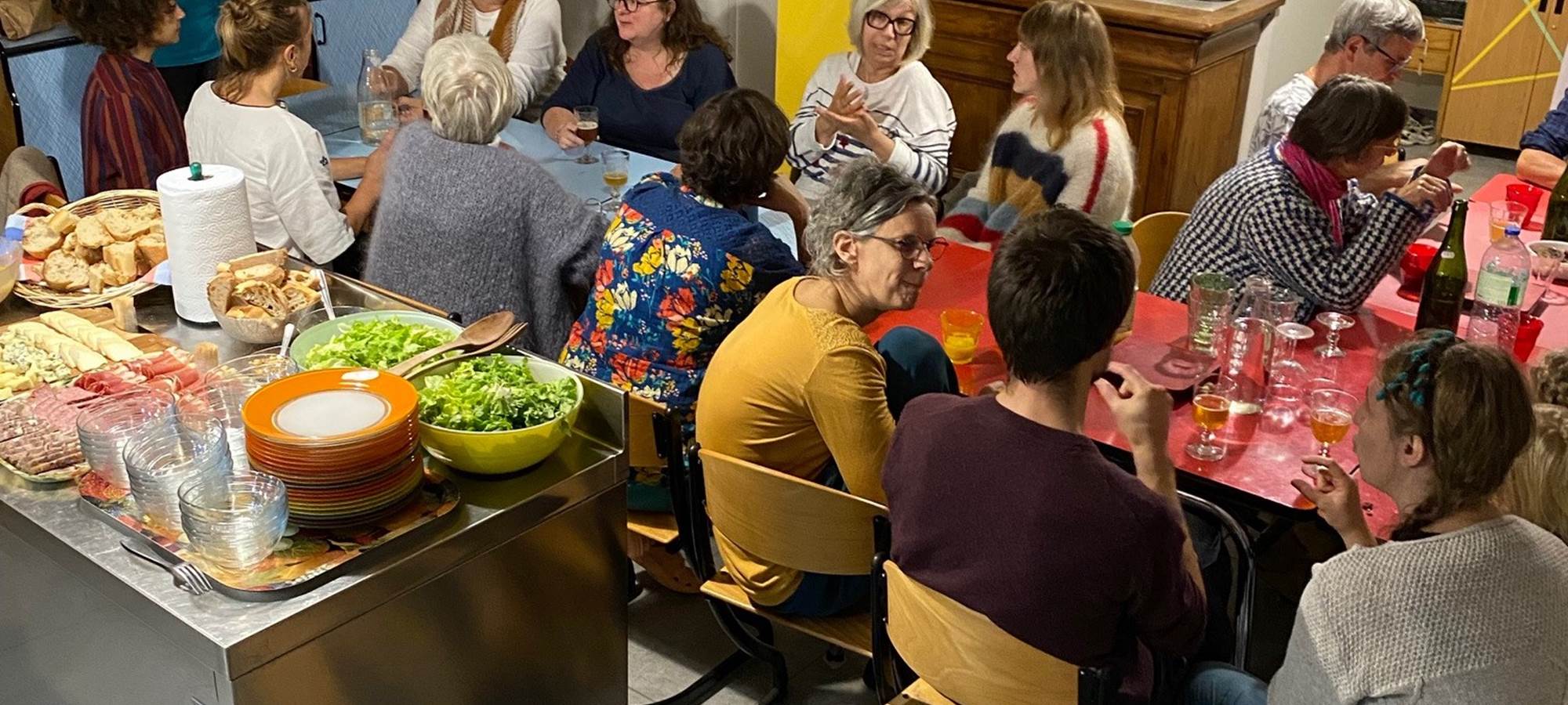 Repas des Journées de la laine 2022