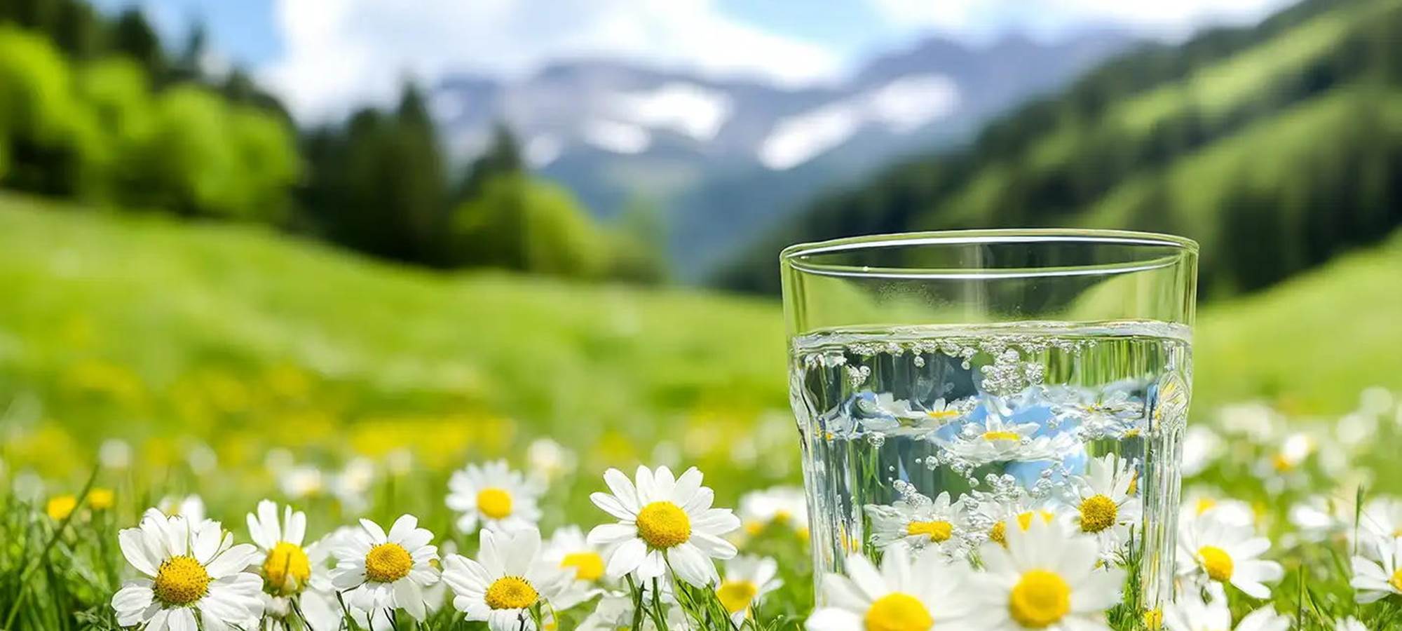 Au chalet de Beauregard vous buvez une eau de source potable filtrée et non traité chimiquement captée dans l'alpage de Beauregard