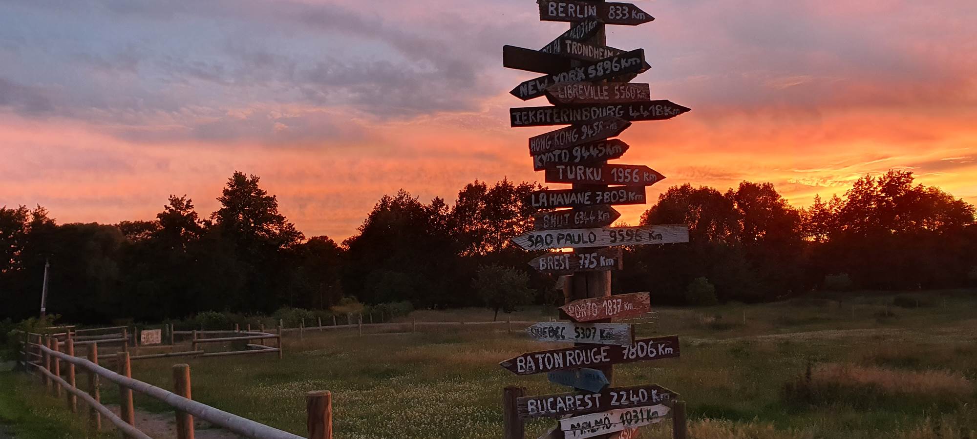 Coucher de soleil sur les mout'ânes