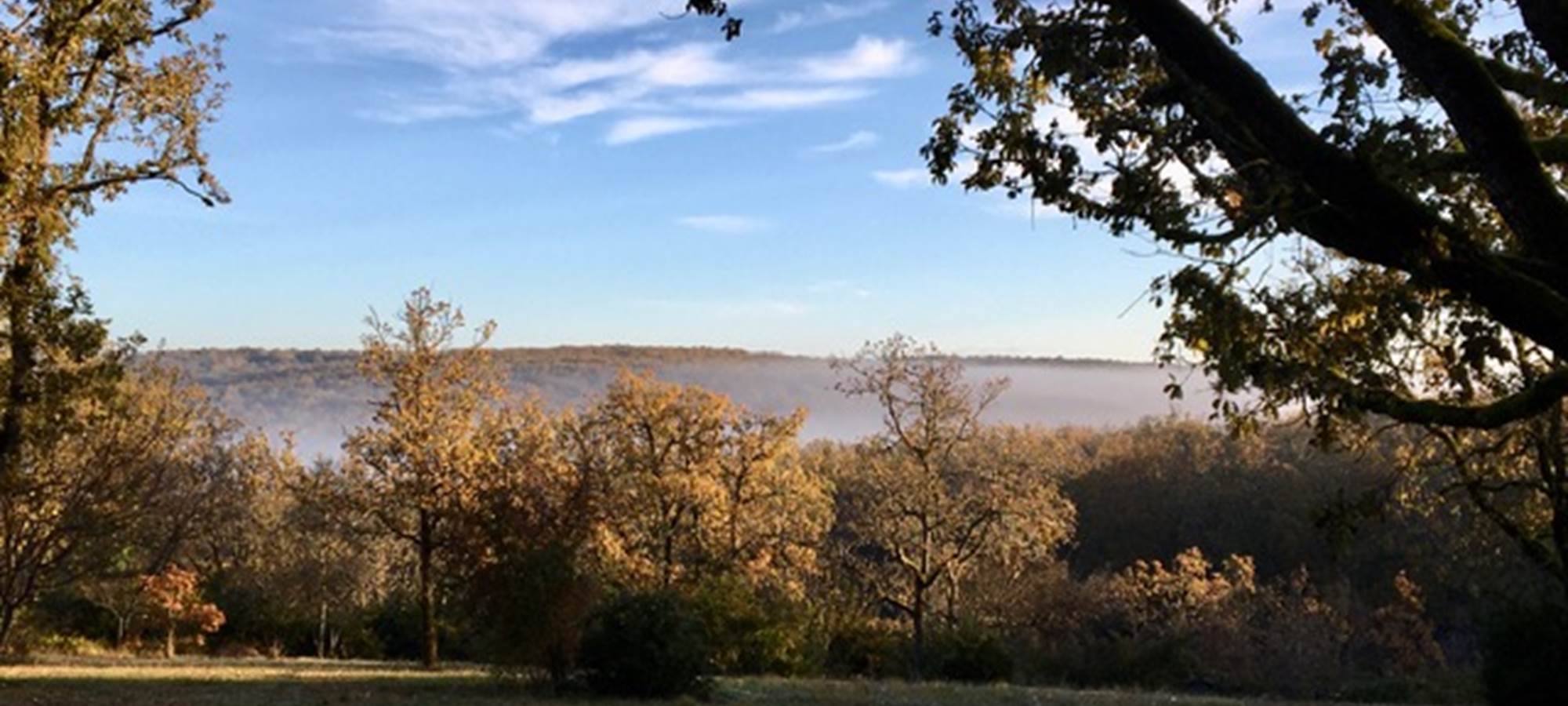 Brume automnale sur le Causse