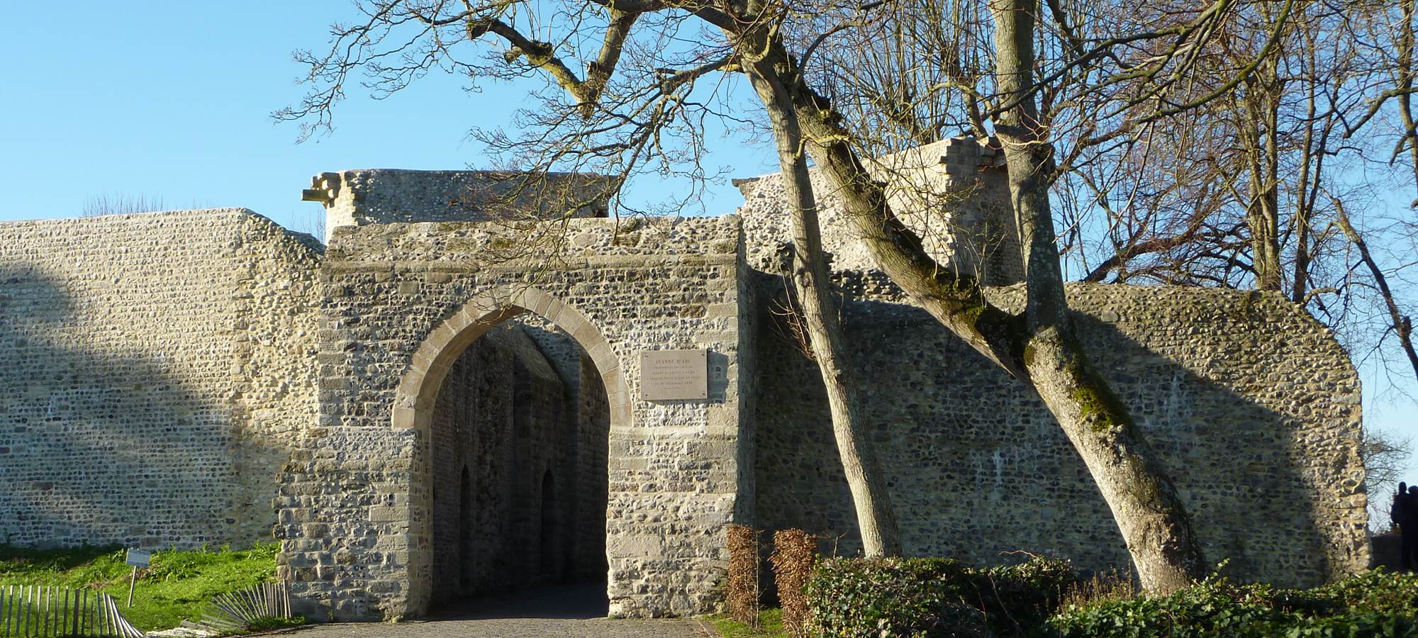 Porte Jeanne d'Arc à St Valéry sur Somme en Baie de Somme