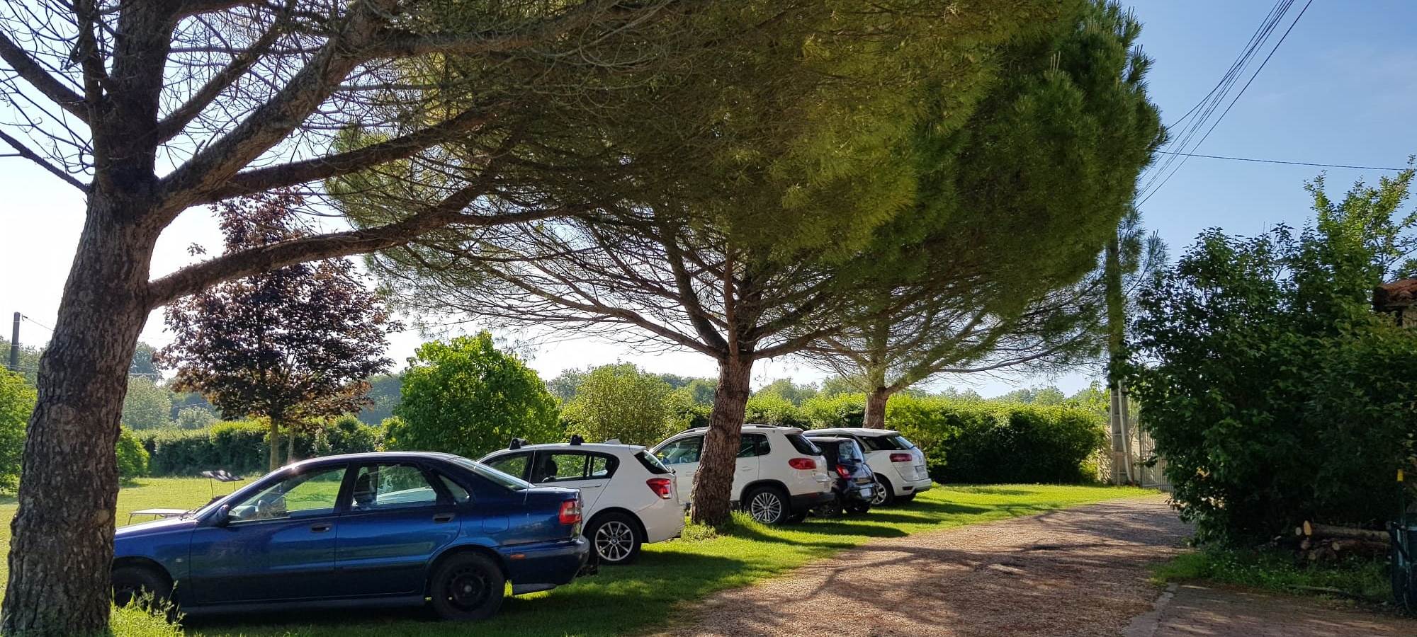 Domaine de Pelouaille - parking
