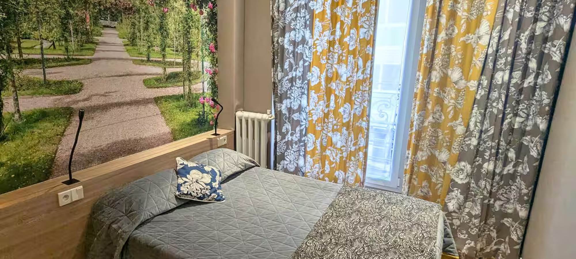 Lit Double Hotel Jean Bart Quartier Latin Paris