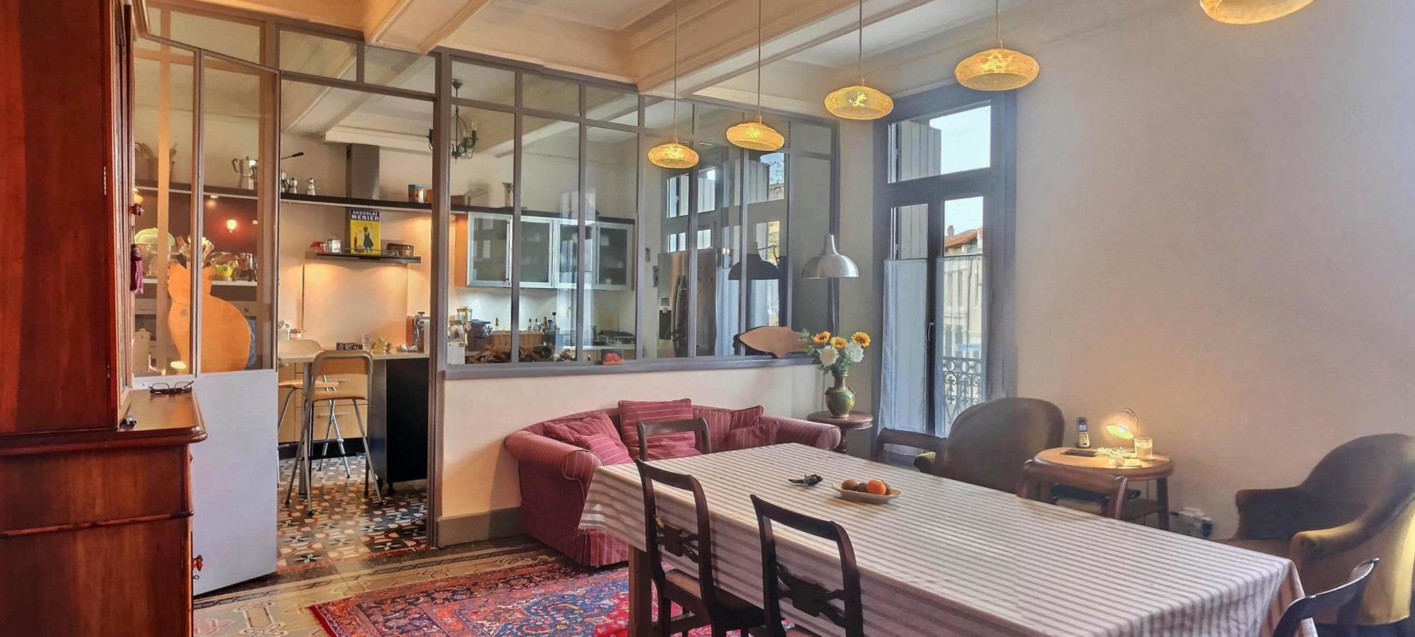 Salle à manger B&B la Casa Occitane à Marseillan