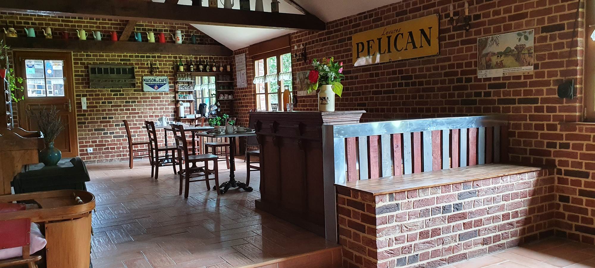 La salle commune réaménagée