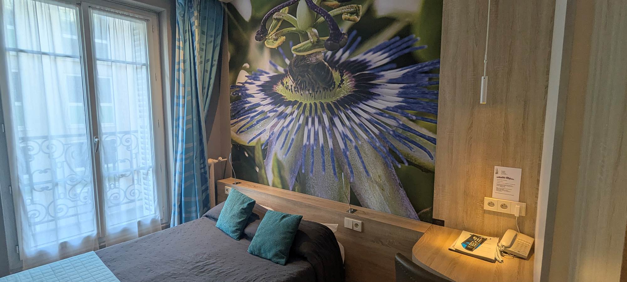 Chambre double hotel jean bart Paris 6