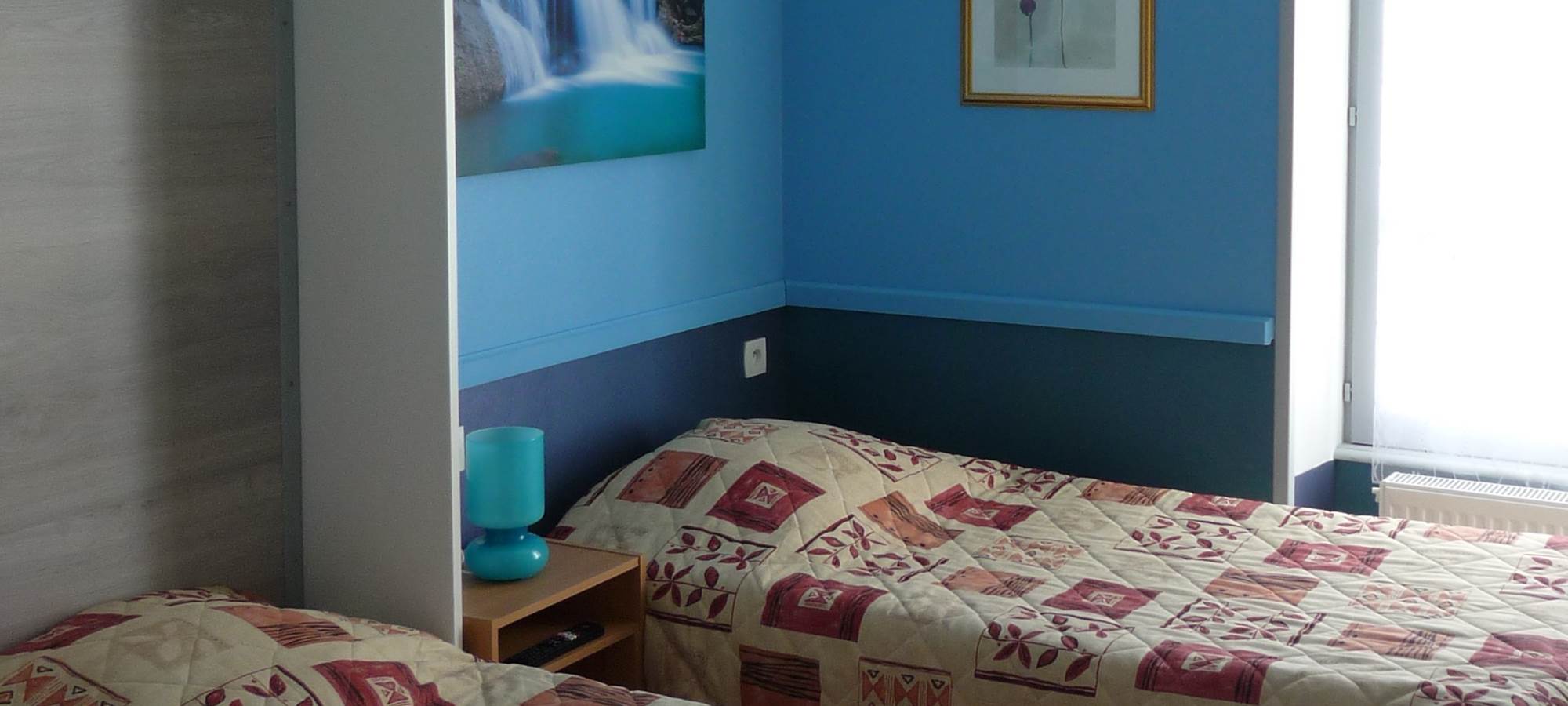 Chambre 2 lits de 90