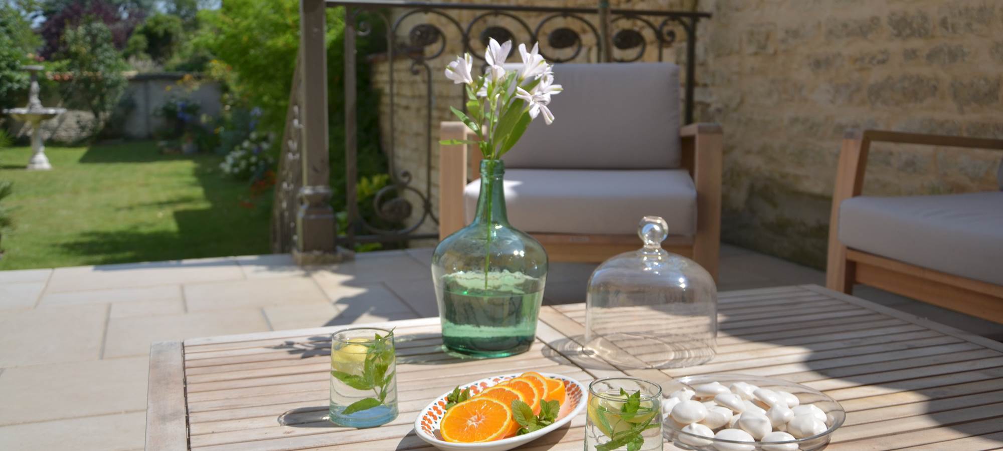 Détente en terrasse