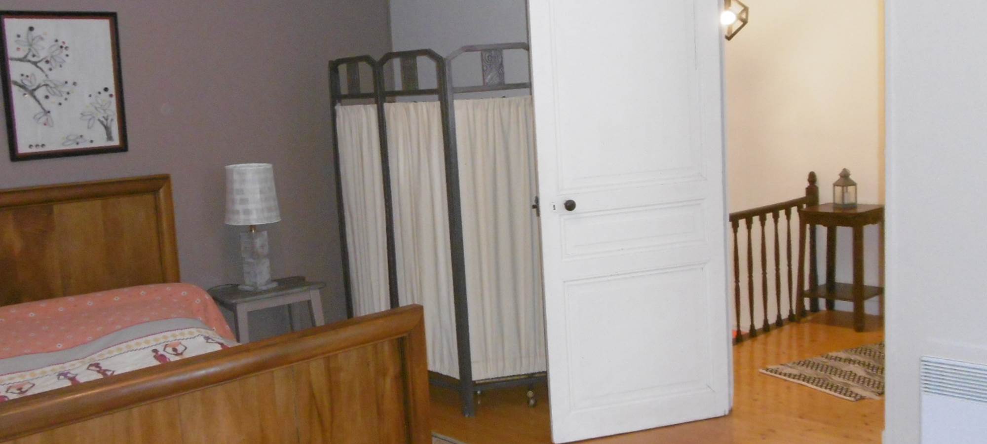 chambre 2 personnes a l'étage