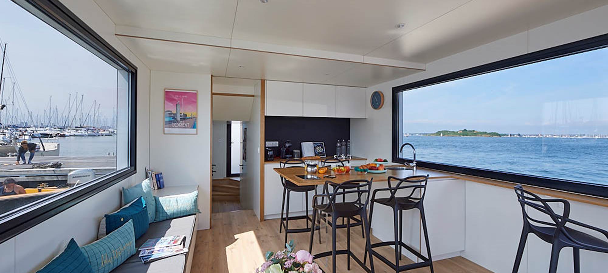 cabine 3 personnes - Lodge boat Lorient