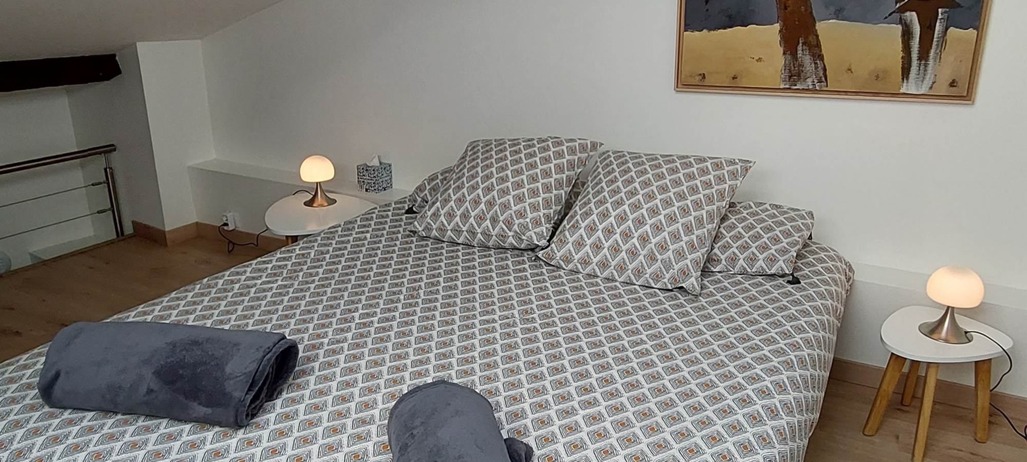 Studio 3, lit double en 160 cm