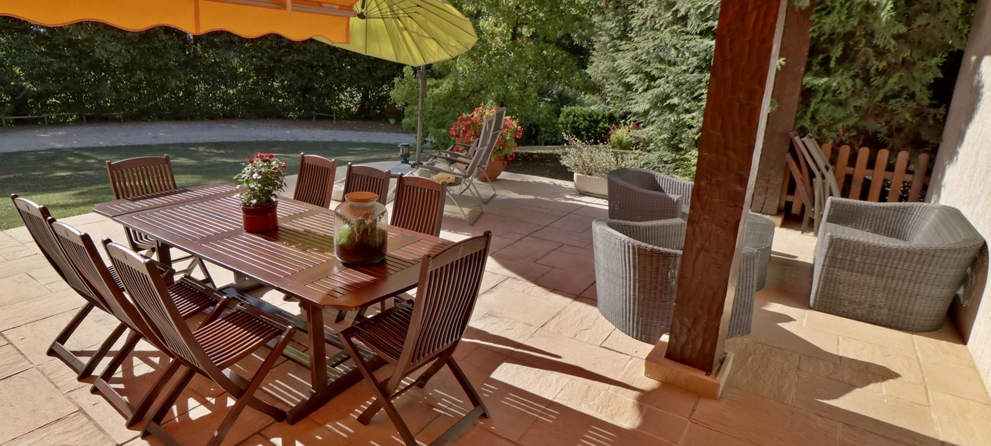 Terrasse Sud-Ouest Le Pas de l' Âne Saint Ondras