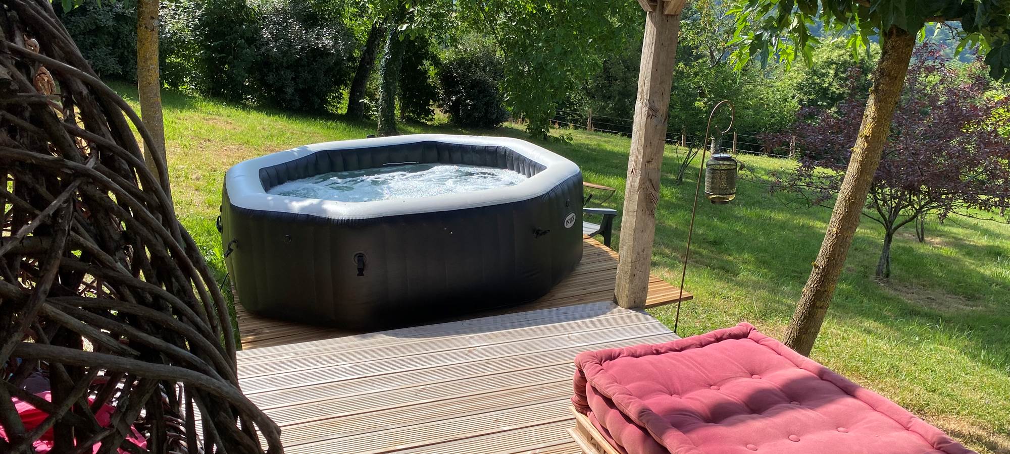 Spa privé- nature -vue remarquable