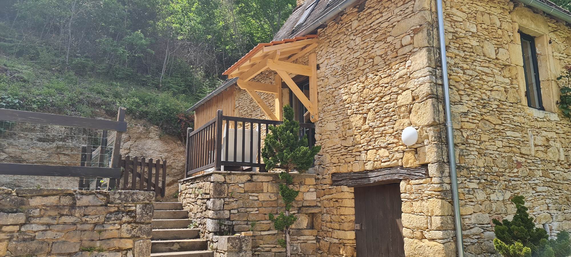 Annexe Gîtes Evasion offrant 5 couhages supplémentaires