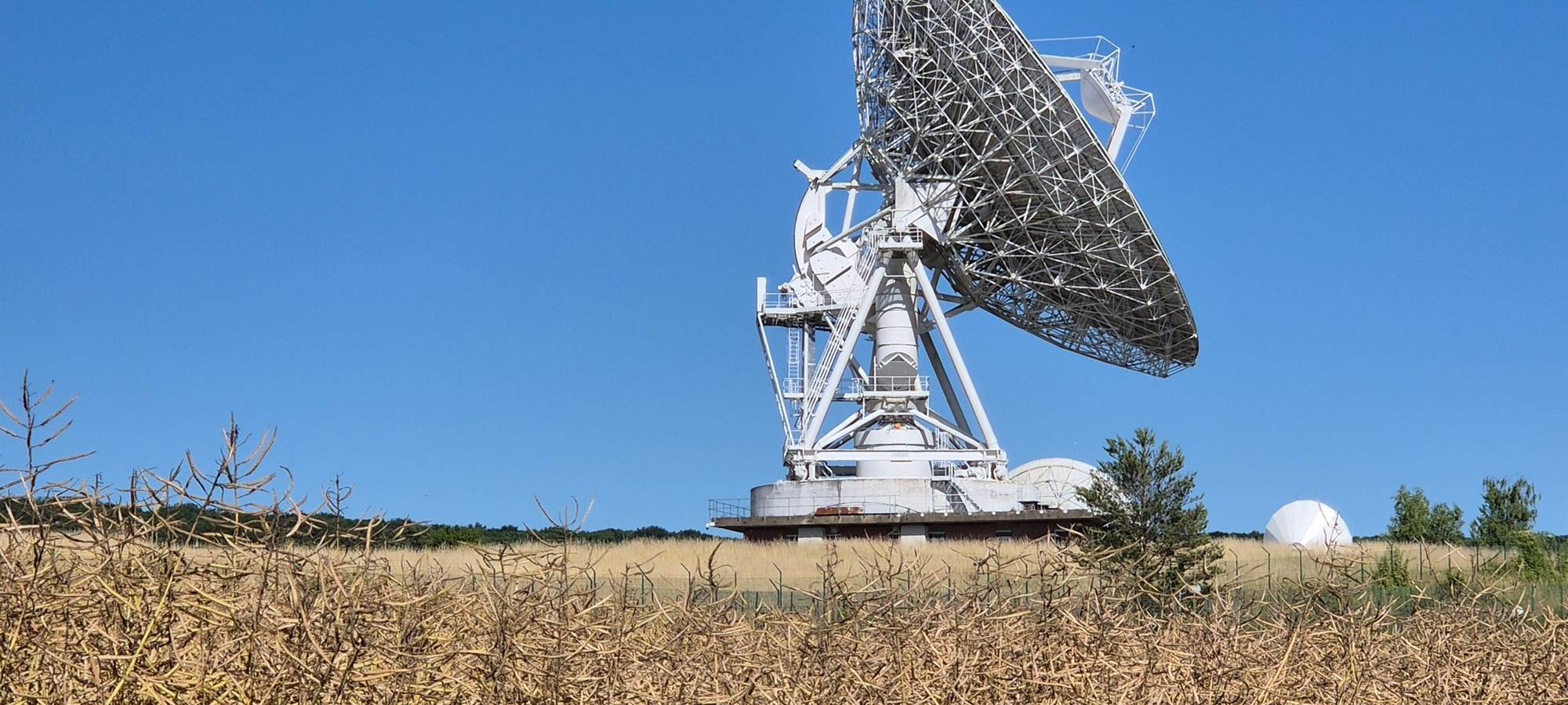 Centre telecommunication spatiale Bercenay en Othe